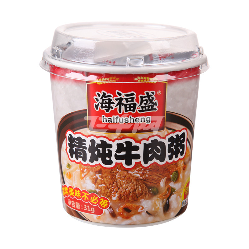 海福盛 精炖牛肉粥 31g\/杯