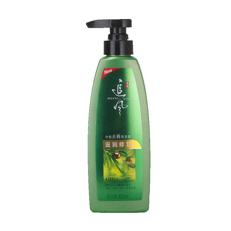 追风中药去屑滋润修复洗发露400ml/瓶