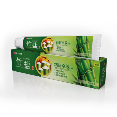 竹盐 精研卓效牙膏 180g/支