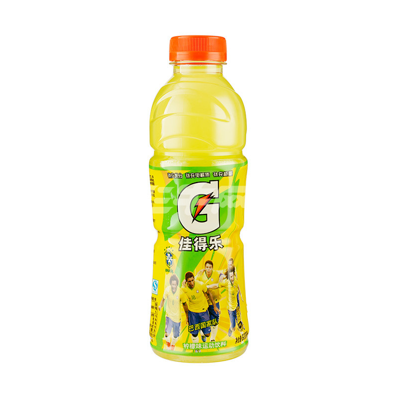 佳得乐 柠檬味运动饮料 600ml/瓶