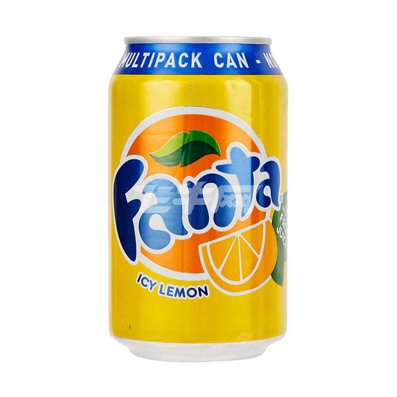 英国进口 芬达(柠檬味碳酸饮料) 330