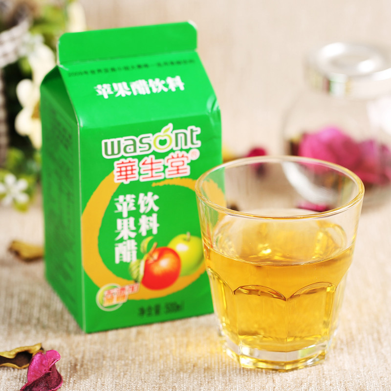 华生堂苹果醋饮料500ml/瓶