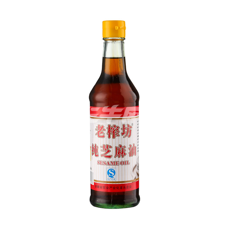 老榨坊纯芝麻油450ml/瓶