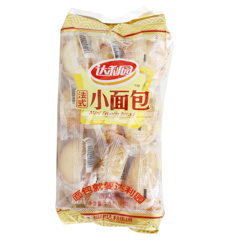 达利园 法式小面包 (香奶味)200g
