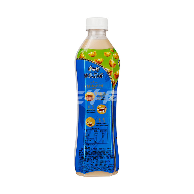 康师傅 经典奶茶(核桃味) 500ml/瓶