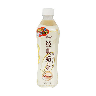 康师傅经典奶茶炼乳味 500ml/瓶