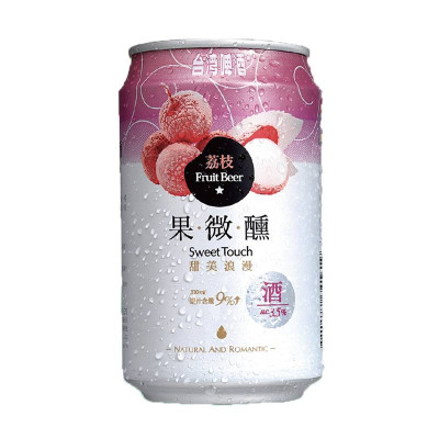 台湾啤酒果微醺(荔枝)330ml/罐