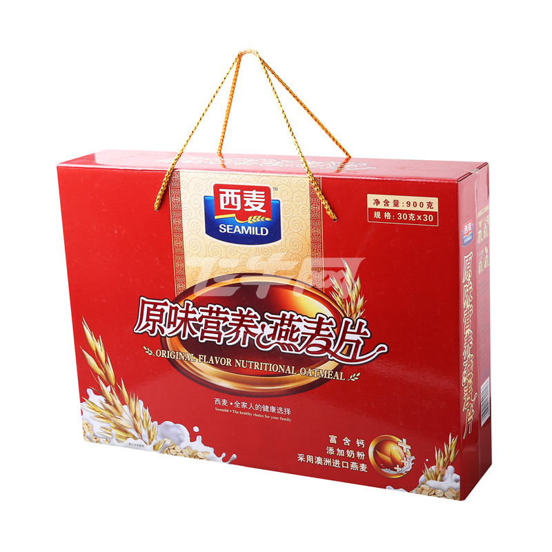 西麦原味营养燕麦片礼盒900g/盒