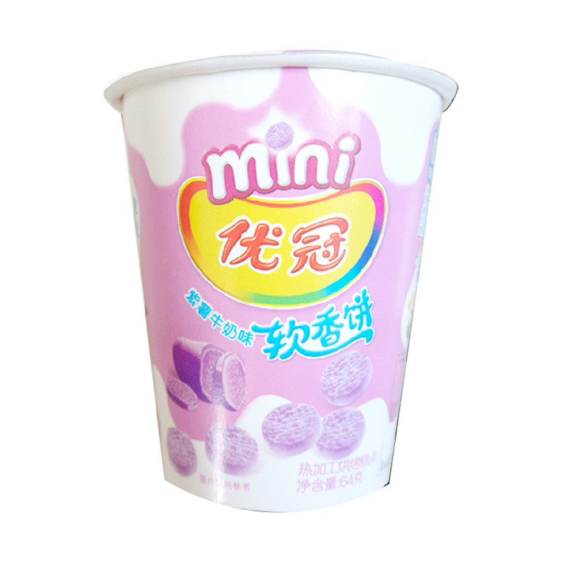 卡夫 优冠mini软香饼(紫薯牛奶味 64g/盒