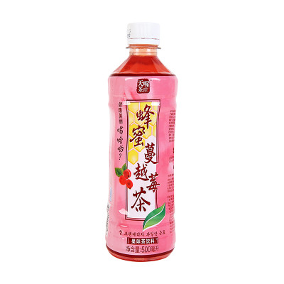 天喔蜂蜜蔓越莓茶500ml/瓶