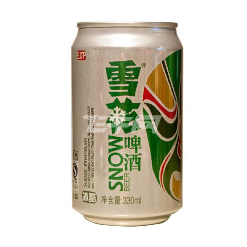 雪花 啤酒冰酷六连包(脸谱装 330ml*6罐/组