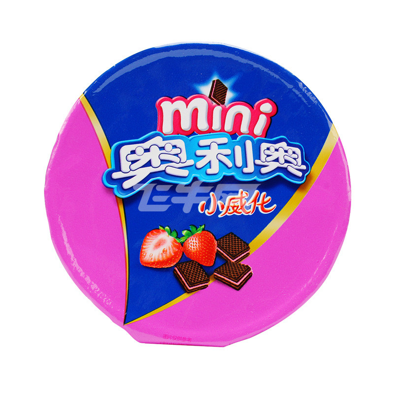 卡夫 奥利奥mini小威化草莓口味 45g/杯