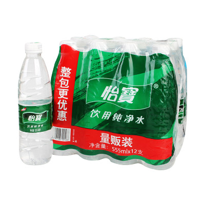 怡宝555ml*12量贩装 555ml*12/包【价格,正品,报价-飞牛网