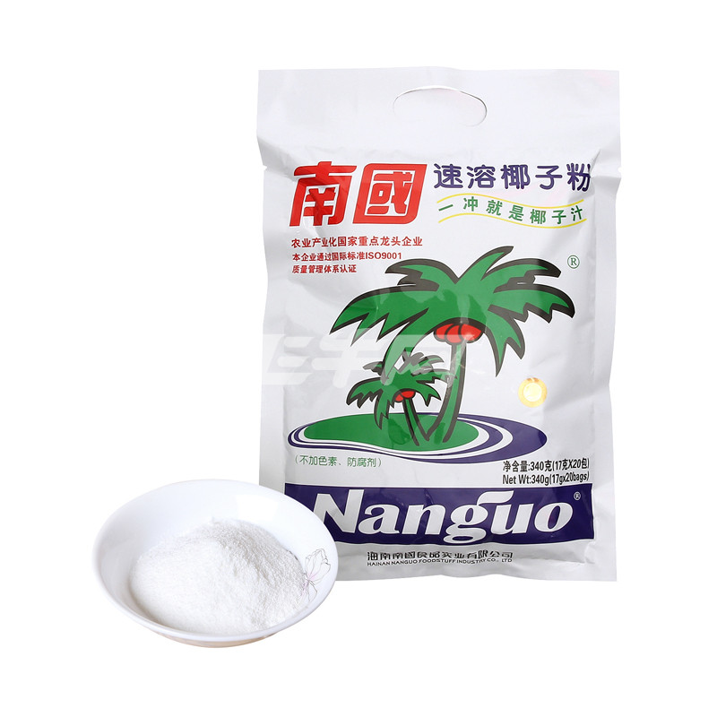 南国天然速溶椰子粉 17克*20包/袋