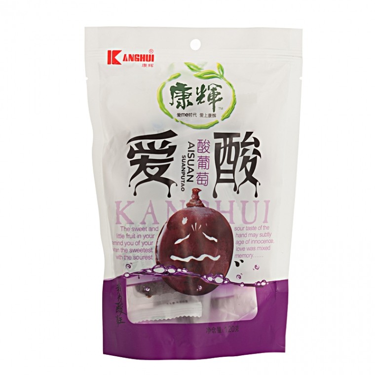 康辉 爱酸酸葡萄 120g/袋