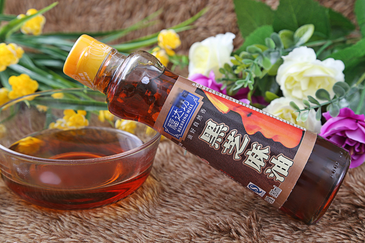 福达坊黑芝麻油180ml/瓶