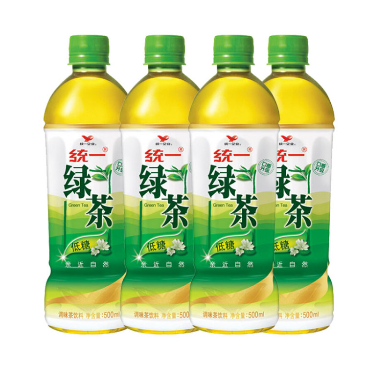 统一绿茶 500ml*4瓶/组