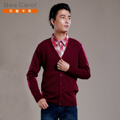 贝兹卡洛bes carol 男针织开衫621005