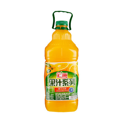饮料 果蔬汁 汇源 橙汁 2.5l/瓶 100%纯果汁 美味多一点 健康每一天!