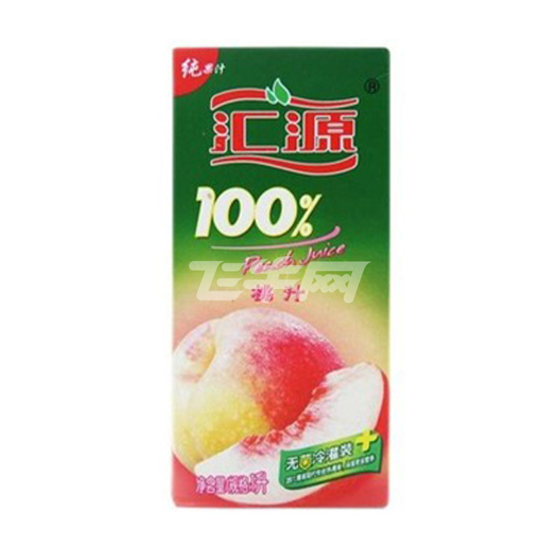 汇源100%桃汁 1l/盒