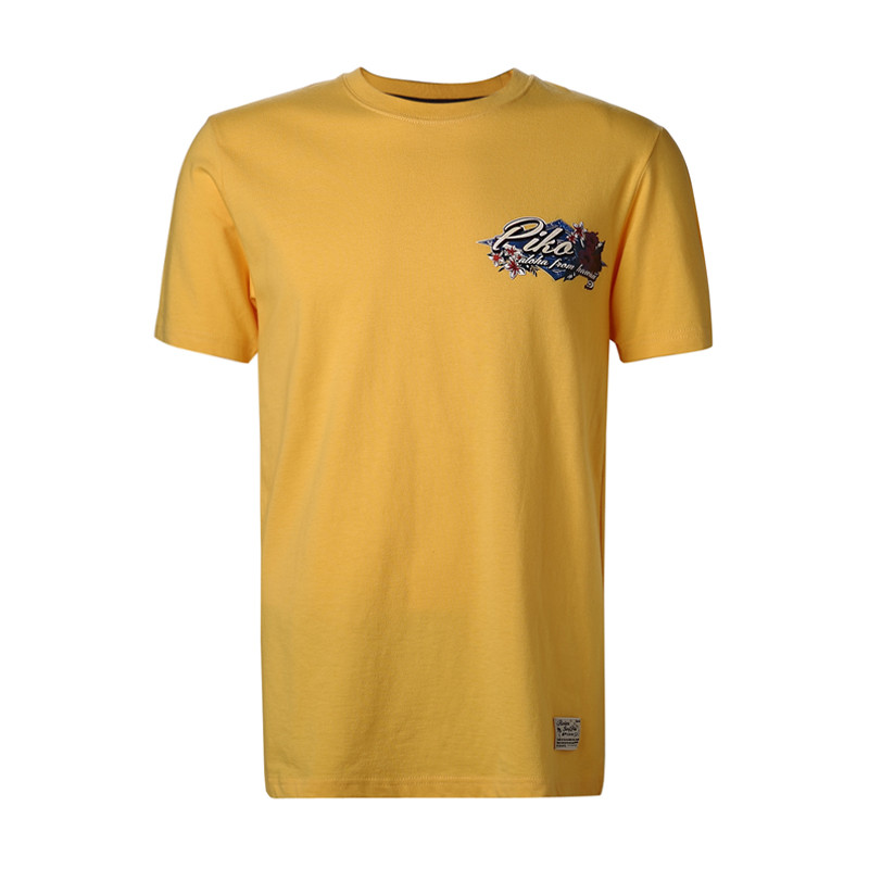 piko 男士夏季新款休闲沙滩印花短袖t恤 101528406