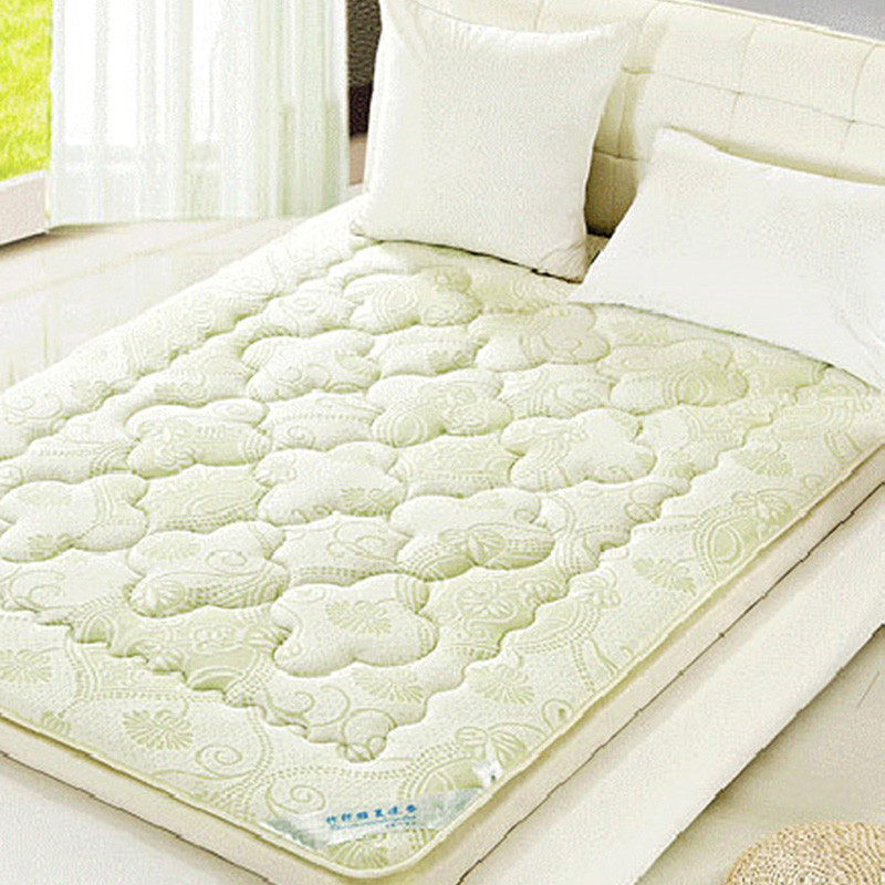 君爱 竹纤维床垫可水洗席梦思保护垫 180*200cm